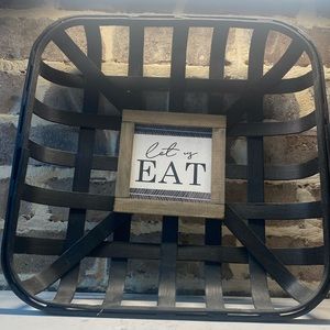 Hobby Lobby Weaved Basket Let Us Eat